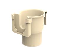 GSYDaMai Hanging Cup Holder for Land Rover Range Rover Autobiography Fifty 2000-2023 2024, Multi-Function Cup Holder Organizer Car Trash Can Cup Holder for Drinks,Glasses Holder,Pen,Beige