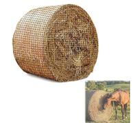 GSYUWIH 6x6 ft Round Bale Hay Net Large Rounds Bale Hayss Nets for Horses Nets with 2 inches Hole Hayss Hets for Livestock Slow Feeder Hays Rounds Bales for Slow Feeding