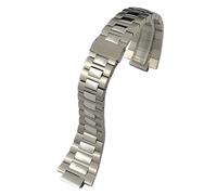 GSZCCZS 13mm Stainless Steel Watchband 25mm，For NAUTILUS 5711 5726 Silver Metal Watch Strap Bracelets