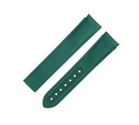 GSZCCZS 20mm Black Nylon Fabric Watchband Fit For Omega Strap For AT150 Seamaster 300 Planet Ocean De Ville Speedmaster Curved End Watch Band