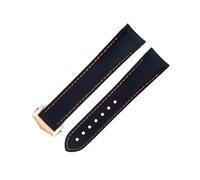 GSZCCZS 20mm Black Nylon Fabric Watchband Fit For Omega Strap For AT150 Seamaster 300 Planet Ocean De Ville Speedmaster Curved End Watch Band