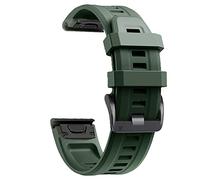 GSZCCZS 20mm Silicone Rose Gold Steel Buckle Watchband For Fenix 7S 6S 6SPro 5S 5SPlus Smart Strap Quick Release Easyfit Bracelet