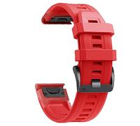 GSZCCZS 20mm Silicone Rose Gold Steel Buckle Watchband For Fenix 7S 6S 6SPro 5S 5SPlus Smart Strap Quick Release Easyfit Bracelet