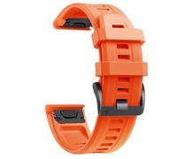 GSZCCZS 20mm Silicone Rose Gold Steel Buckle Watchband For Fenix 7S 6S 6SPro 5S 5SPlus Smart Strap Quick Release Easyfit Bracelet