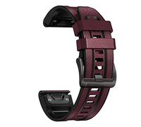 GSZCCZS 22 26mm Sport Silicone Leather Watchbands Camouflage Strap For Fenix 7 7X 5 5X Plus 6 6X Pro 3HR MK2 Bracelets Smartwatch