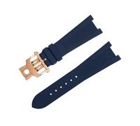 GSZCCZS 25-12mm FKM Fluororubber WatchBands Accessories For Strap For Nautilus Watchband 5711/5712 Original Interface Wristband