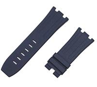 GSZCCZS 28mm nature fluorine rubber silicone Watchband Watch Band For AP strap for Audemars And Piguet belt15703 15710 15706