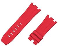 GSZCCZS 28mm nature fluorine rubber silicone Watchband Watch Band For AP strap for Audemars And Piguet belt15703 15710 15706