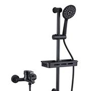 GSZCCZS 4 Functions Handheld Shower Head Set High Pressure Showerhead High Flow Hand Held Showerhead Combo with 59 Inch Hose Bracket