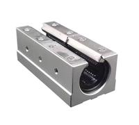GSZCCZS 4PCS SBR50LUU Lengthened Slider And 2PCS SBR50 Linear Guide Rail 150-750mm Driving Medium Wholesale(300mm)