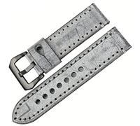 GSZCCZS Accessories Watch Band Brown Vintage Bridle Leather Watch Strap Watch Bracelet Watchband for(A,22mm)