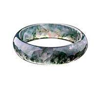 GSZCCZS Agate Bangle Jade Bracelet Women Bangle Jade Jewelry Jadeite Jade Bangles Bracelets for Women(57-58mm)