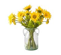 GSZCCZS Artificial Flowers and Bouquets of Sunflowers in The Home and Kitchen Hydrangea Bouquet Wedding Decoratio Table Centerpiece Office Wedding Party Decoration
