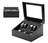 GSZCCZS Automatic Watch Winder 6+ 4 Box Slient Motor Box Watches Mechanism Cases Drawer Storage Display Watches (Color : D Size : 305 * 235 * 180mm) (C 305 * 235 * 180mm)