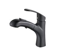 GSZCCZS Bathroom Basin Pull Out Faucets Stainless Steel Faucet Hot Cold Water Mixer Tap 2 Mode Single Handle Kitchen Taps 4056(2mode Chrome)