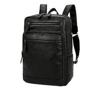 GSZCCZS Business Shoulder Bag Travel Backpack Laptop School Bag Men's Backpack (Color : Black, Size : One Size)