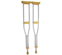 GSZCCZS Crutches for Adults Underarm Crutches Crutch Aluminum Alloy Underarm Walking Stick Adjustable Adults and Children Elderly Fracture Thickened Double Crutches Great for Travel