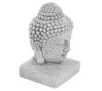GSZCCZS Decorative Buddha Statue Small Fish Tank Ornament for Zen Garden Desktop Decor Craftsmanship Tranquil Home Accent for Buddhism Enthusiasts