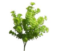 GSZCCZS Exotic Dried Flower Bouquet Mild Weed Stems, 5 Pcs Branches Artificial Branches, Suitable for Famous Hotels, Home Flower Decoration (NO VASE)(White)