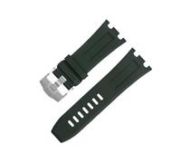 GSZCCZS For AP Strap For Audemars And Piguet Belt 15710/15703 Not Qucik Release 28mm Nature Fluorine Soft FKM Rubber Bracelet Accessories Watch Band