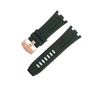 GSZCCZS For AP Strap For Audemars And Piguet Belt 15710/15703 Not Qucik Release 28mm Nature Fluorine Soft FKM Rubber Bracelet Accessories Watch Band