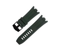 GSZCCZS For AP Strap For Audemars And Piguet Belt 15710/15703 Not Qucik Release 28mm Nature Fluorine Soft FKM Rubber Bracelet Accessories Watch Band
