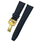 GSZCCZS For IWC Portugieser Big Pilot IW377714 IW394005 Leather Watch Strap Blue Wristband 20mm 21mm 22mm Premium Cowhide Strap