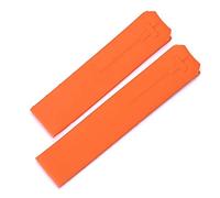GSZCCZS For Tissot T-TOUCH T013 T047 20mm Soft Silicone Rubber Watch Band Black Orange Sport Waterproof Watch Strap T091 T013420A