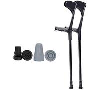 GSZCCZS Forearm Crutches Adjustable Cane Forearm Crutches Suitable for The Elderly Disabled, Lightweight Adjustable Height Adult Size Safety Assisted Balance Lightweight Arm Crutch