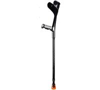 GSZCCZS Forearm Crutches Adjustable Forearm Crutches for Adults Height Adjustment Stick with Lightweight Aluminum Pad for Men Open Cuff Crutches Lig