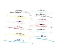 GSZCCZS Girls Accessories 12pcs Jewelry Beads Bracelet Handmade Elastic Bracelets for Adjustable and Accessories for necklace