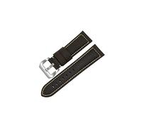 GSZCCZS Handmade DIY Watch Band Vintage Genuine Leather Watchband 20mm 22mm 24mm 26mm Watchband Women Men Watch Strap(D,24mm)