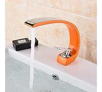 GSZCCZS Kitchen Sink Taps Basin Faucet Chrome Polish Basin Faucets Bathroom Mixer Tap Brass Washbasin Faucet Single Handle Single Hole Basin Sink Crane Tap-Brushed Nickle,Chrome,Bathroom Vanity Mixer