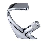 GSZCCZS Knurling Handle Bathroom Hot and Cold Waterfall Mixer Tap Brass Matt Black/Chrome Washbasin Faucet