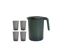 GSZCCZS Large Plastic Pitcher with 4 Water Cup Lid Heat Resistant Hot Cold Water Carafe Water Jug for Juice Beverage Jar Ice Tea Kettle Octopus feet