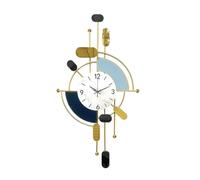 GSZCCZS Light Art Clock Wall Clock Living Room Household Atmosphere Wall Watch Bedroom Clock Wall