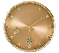 GSZCCZS Living Room Clock Dining Table Wall Clock Round Mute Quartz Clock