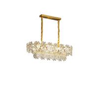 GSZCCZS Luxury Chandeliers Light for Dining Room Living Room Bedroom Glass Ceiling Chandelier Lighting Nordic Home Decor Lustre Moderne Modern LED Chandelier (Color : 60cm) (L80xh27cm)