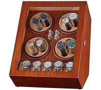 GSZCCZS Mechanical Watch Shaker Automatic Watch Winder 8+5 Watch Winder Box Storage Piano Paint Exterior Silent Motor Large 4 Rotation Mode