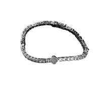 GSZCCZS New 2025 Tennis Bracelet Iced Out Cubic Zirconia Women Bangle Fashion Luxury Hiphop Decoration Jewelry Luxury With For You Accessories Trendy Creative Best For Gift