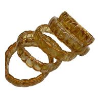 GSZCCZS New 2025 Yellow Citrine Stone Beads Bracelet Natural Gemstone Jewelry Bangle For Woman For Gift Birth Stone Decoration Jewelry Luxury With For You Accessories Trendy Creative Best For Gift