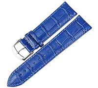 GSZCCZS New Leather Strap 16mm 18mm 20mm 22mm White Watch Bracelet Strap Watch Accessory Case Suitable for(OneColor,19mm)