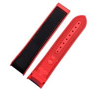 GSZCCZS Nylon Rubber Watchband For Omega Men Deployant Clasp Strap Watch Accessorie Silicone Watch Bracelet Chain
