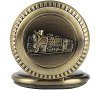 GSZCCZS Pocket Watch Railway Regulation Standard, Train Pocket Watch Steam Engine