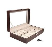 GSZCCZS PU Two-in-one Watch Glasses Display Stand Multi-Function Storage Display Box Jewelry Box