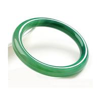 GSZCCZS Round Bracelet Agate Jade Grass Ice Kind Exquisite Bangle Jewelry Decoration Crafts Accessories(54-56mm)