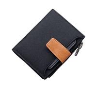 GSZCCZS School Bags For Teenage Boys Body Bag Women Small Fashion ID Short Wallet Solid Color Women Men Canvas Hasp Purse Multiple Card Slots Clutch Bag Laptop Handbags For Women Backpack Womens