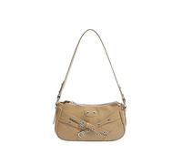 GSZCCZS Shoulder Bag PU Leather Y2k Clutch Purse Punk Tote Bag Crossbody Bag for Women Work Shopping Travel