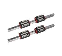 GSZCCZS Sliding rail linear bearing slider block 35mm Square Linear Guide HGR35 Rail With HGH35CA Flange Slider Block(1800mm)