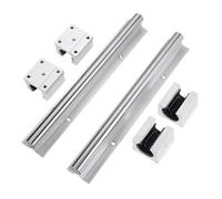 GSZCCZS Sliding rail linear bearing slider block Bearing Steel Linear Guide Rail 2pcs 200-1000mm SBR40 And 4pcs SBR40UU Linear Slider Blocks(1000mm)